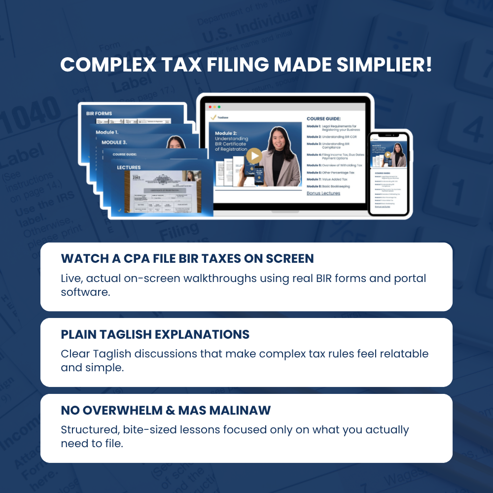 The BIR Taxation Video Training